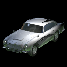 Littel-Koss on a car