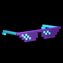 Pixelated Shades BL