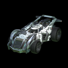 Harris-Gibson on a car