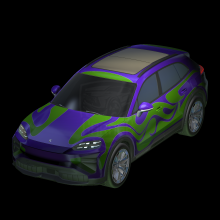 Crooks PLC on a car