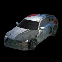 BMW Motorsport on a car