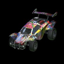 Franecki, Von and Eichmann on a car