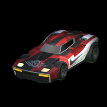 Air Jordan 1 "Chicago" on a car