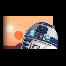 STAR WARS R2-D2 (Twin Suns)