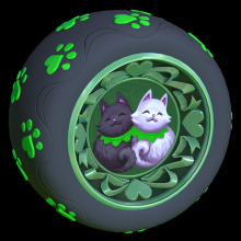 Yin Yang Cats