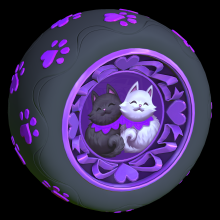 Yin Yang Cats