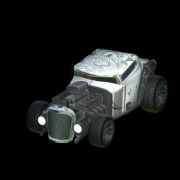 King Fang on a car