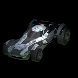 Tumbling Blocks on a car
