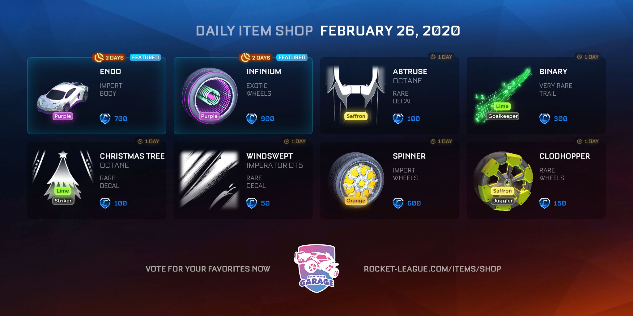 rocket league store